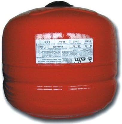 VASO DI ESPANSIONE ACQUA CALDA SFERA PALLA AUTOCLAVE 8 BAR 5 LITRI ERCE 5 ELBI