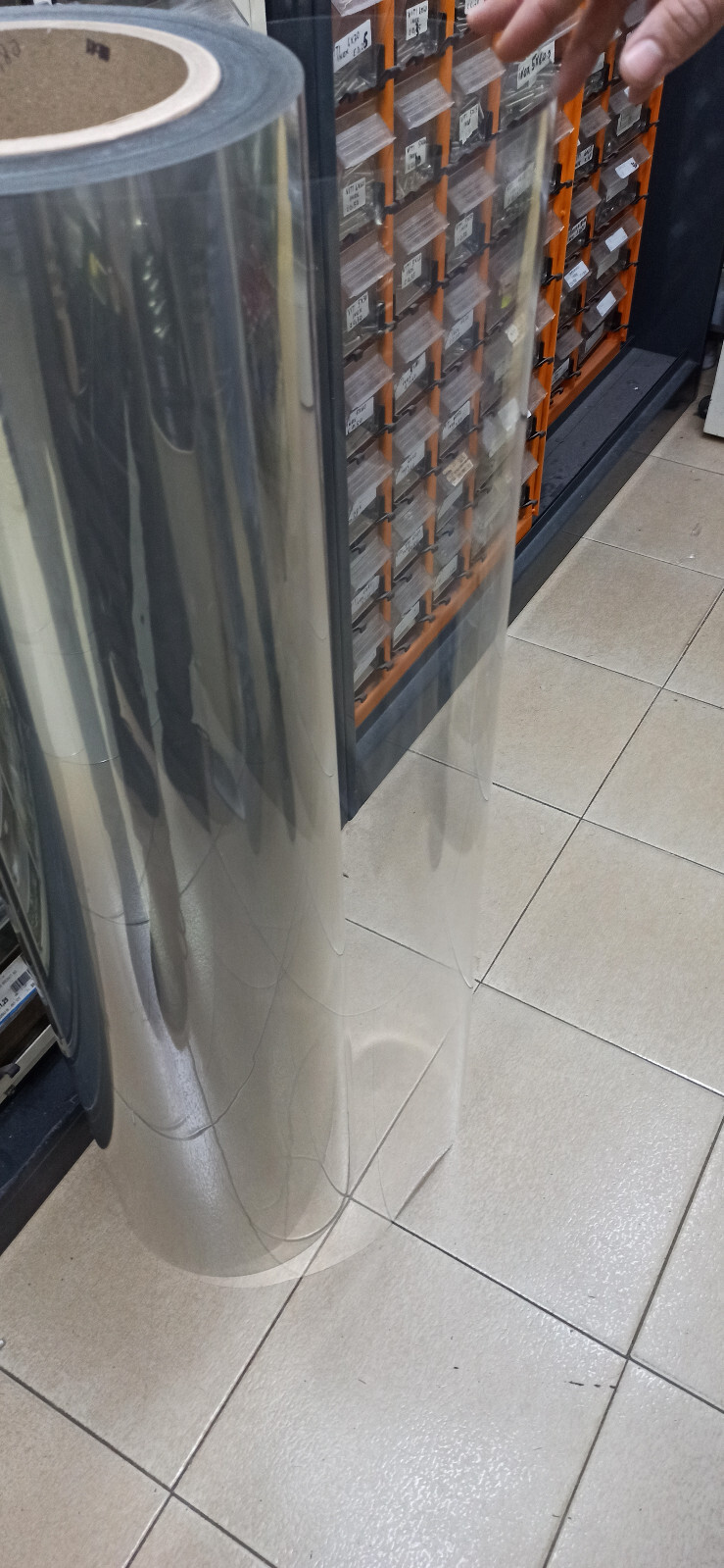 POLIKRISTAL SPESSORE MM.0,25 H.100 CM (PREZZO AL METRO) plexiglass