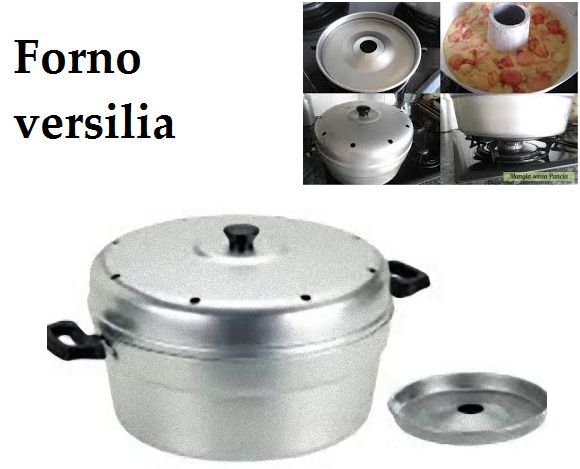 Fornetto Forno Versilia cm 28 Stampo Fornetto Ruoto Teglia Alluminio Pentalux