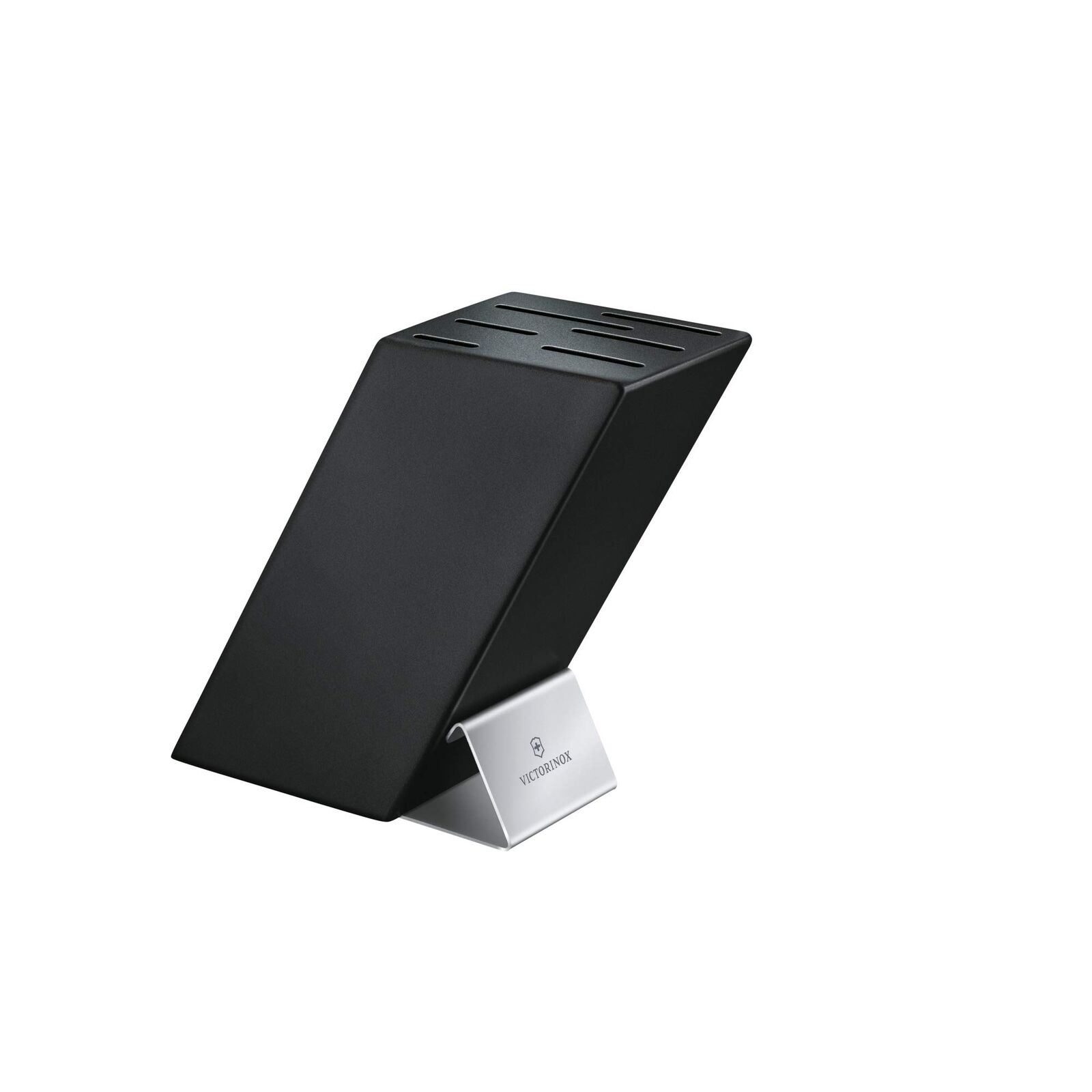 Victorinox Swiss Modern Knife Block Vuoto Legno Di Faggio Nero