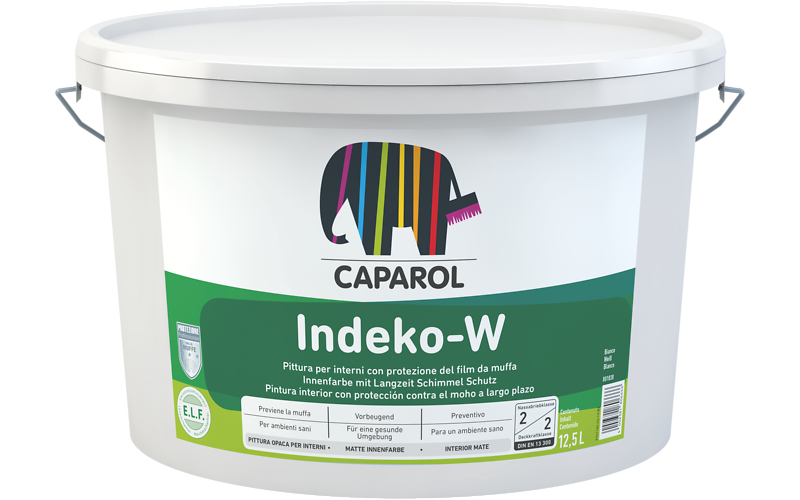 Caparol Indeko-W 12,5L Pittura Lavabile