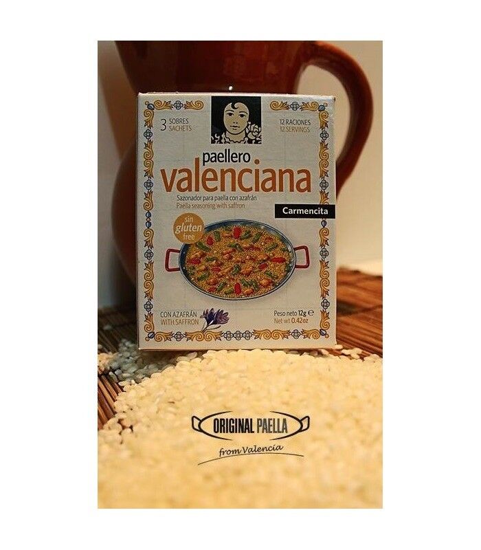 Condimenti paellero valenciano speciale per paella 12 gr.