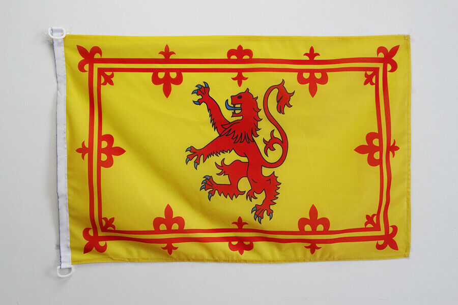 Pavillon nautique Ecosse Royal 45x30cm - Drapeau de bateau écossais 30 x 45 cm -