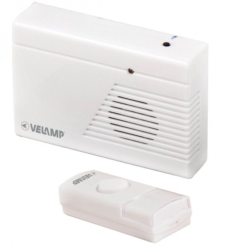 Campanello Senza Fili Wireless A Batteria Doorbell Velamp 25 Melodie Diverse
