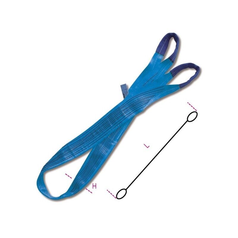 FASCE DI SOLLEVAMENTO BLU 8T MT.6 8160/6