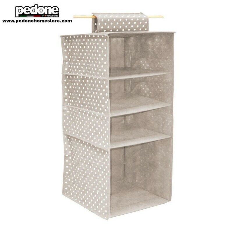 ORDINATORE A 4 SCAFFALI CAMARGUE ORDINETT SCAFFALE TESSUTO CAMPEGGIO