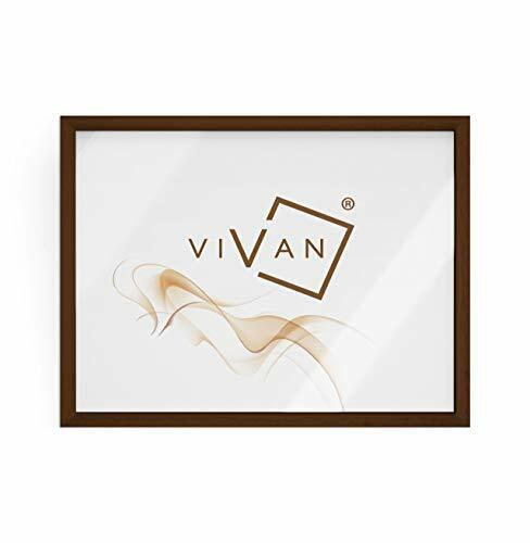 VIVAN Riquadro Cornice, Legno Noce, Formato Immagine 50x70 (U3G)