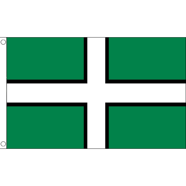 BANDIERA CONTEA DI DEVON 150x90cm - BANDIERA COUNTY OF DEVON - INGHILTERRA 90 x