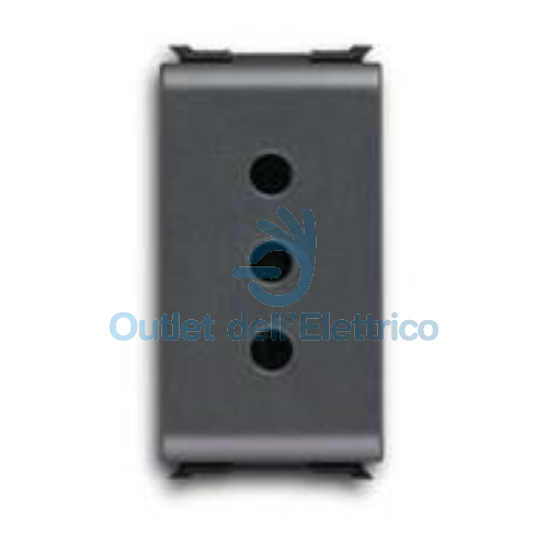 ABB ELOS PRESA 2P+T 10A STANDARD ITALIANO CON SCHERMI 2CSE1101EL