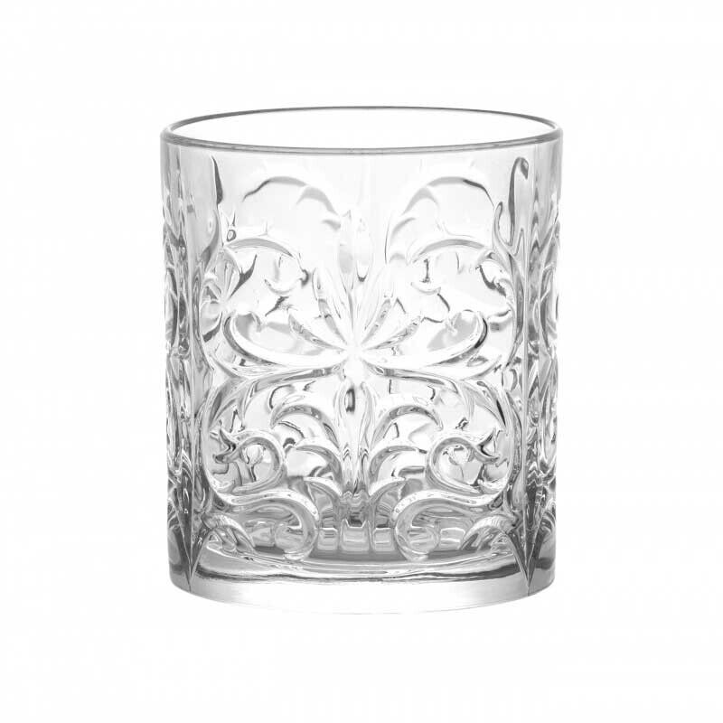 Brandani Set 4 pezzi bicchieri per acqua in cristallo dalle linee classiche ed e