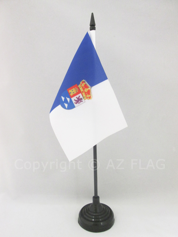 BANDIERA DA TAVOLO PROVINCIA DI LAS PALMAS 15x10cm - PICCOLA BANDIERINA ISOLE CA