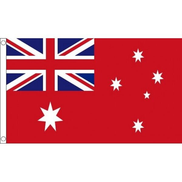 BANDIERA AUSTRALIA RED ENSIGN 150x90cm - BANDIERA INSEGNA ROSSA AUSTRALIANA 90 x