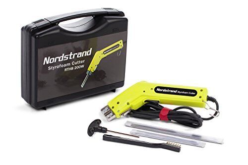 Nordstrand - Taglierina per polistirolo WDVS, 200 W, con 2 lame da 150 mm (A3U)