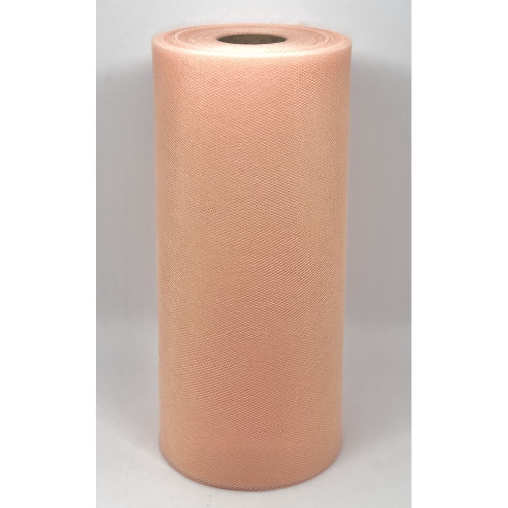 Rotolo Tulle morbido 25 cm x 100 metri COLORE CIPRIA 0V6T
