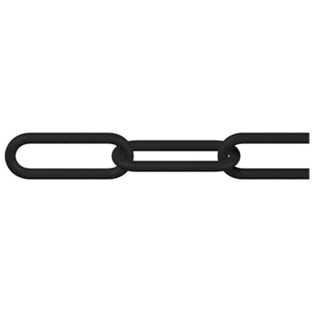 dörner + helmer 128960 Catena chiusa Nero Plastica 25 m