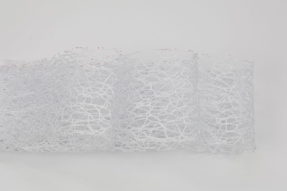 Nastro Rete 25 mm x 25 metri BIANCO 0W24