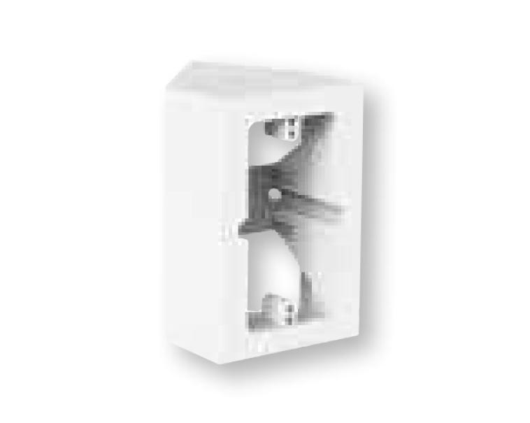 Scatola angolare 3 moduli ARNOCANALI 145x85 mm bianco - EDK503.3