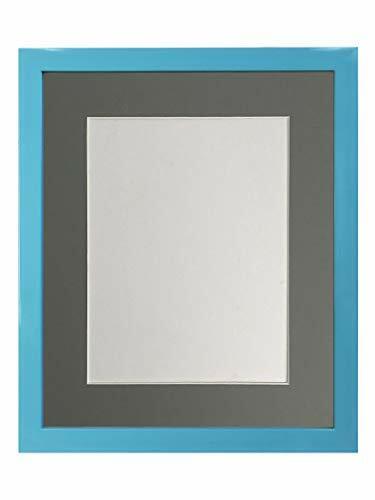 FRAMES BY POST Cornice portafoto Blu con passepartout, 14 x 11 cm, (I0F)