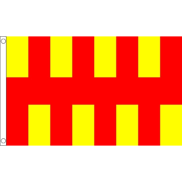 BANDIERA CONTEA DI NORTHUMBERLAND 150x90cm - BANDIERA COUNTY OF NORTHD. - INGHIL