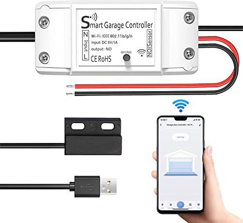 Apriporta WiFi Garage Door Opener, Maxcio Apricancello Intelligente (M7t)