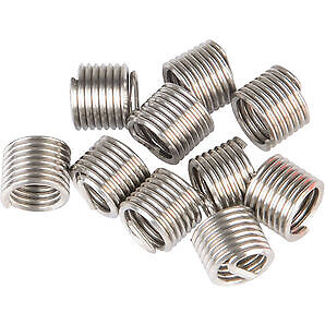 Filetti Riportati Helicoil in Acciaio inox M 5 x 0,8 Conf.da 10 Pezzi