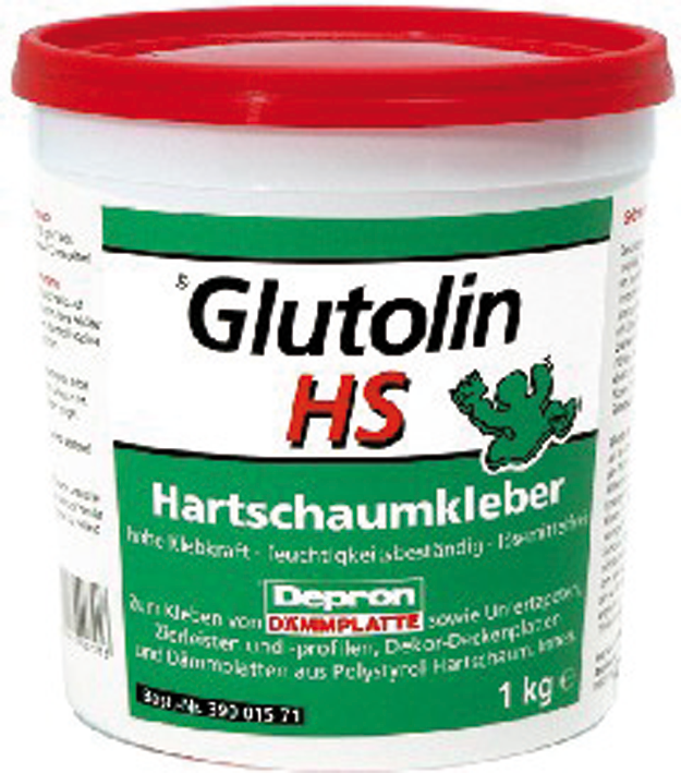 COLLA PER POLISTIROLO- DEPRON GLUTOLIN HS 1KG