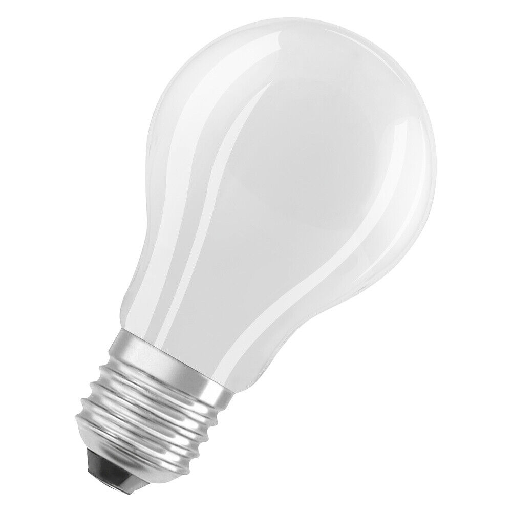 OSRAM LED Stromsparlampe, Matte Birne mit E27 Sockel, Warmweiß (3000K), 2,5 Watt