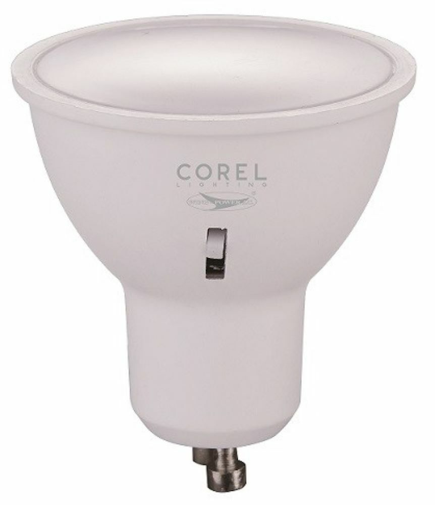Corel Lighting Lampadina 3L80 LED GU10 7W SMD CCT 100° Selezionabile 3/4/6K 45W