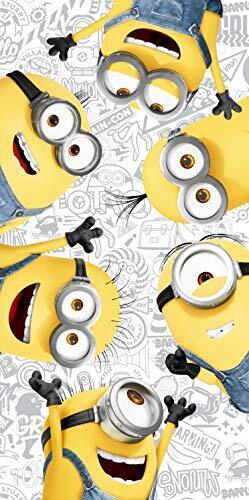 Jerry Fabrics Minions - 70 x 140 cm, 100% cotone Friends (h0Z)