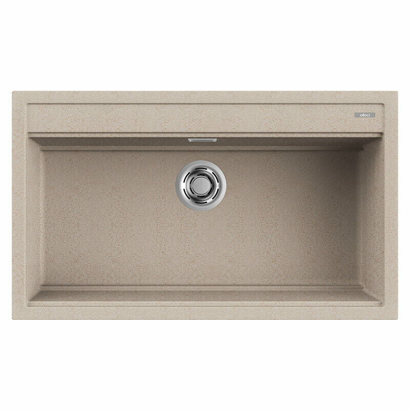 Lavello Elleci Incasso Cucina 1 Vasca 86x51 Best 360 Avena LGB36051
