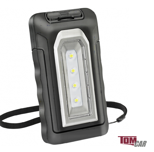 LAMPADA TORCIA A LED RICARICABILE MAGNETICA PORTATILE 360° ZETEK by ZECA KB 220