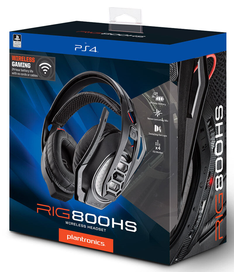 PLANTRONICS Cuffie RIG 800HS Wireless Gaming Headset PS4 Playstation 4