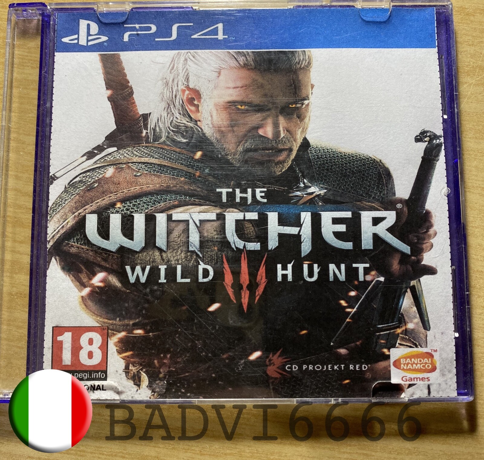 THE WITCHER 3 WILD HUNT PS4 ITA RARO! Promo Copy!!
