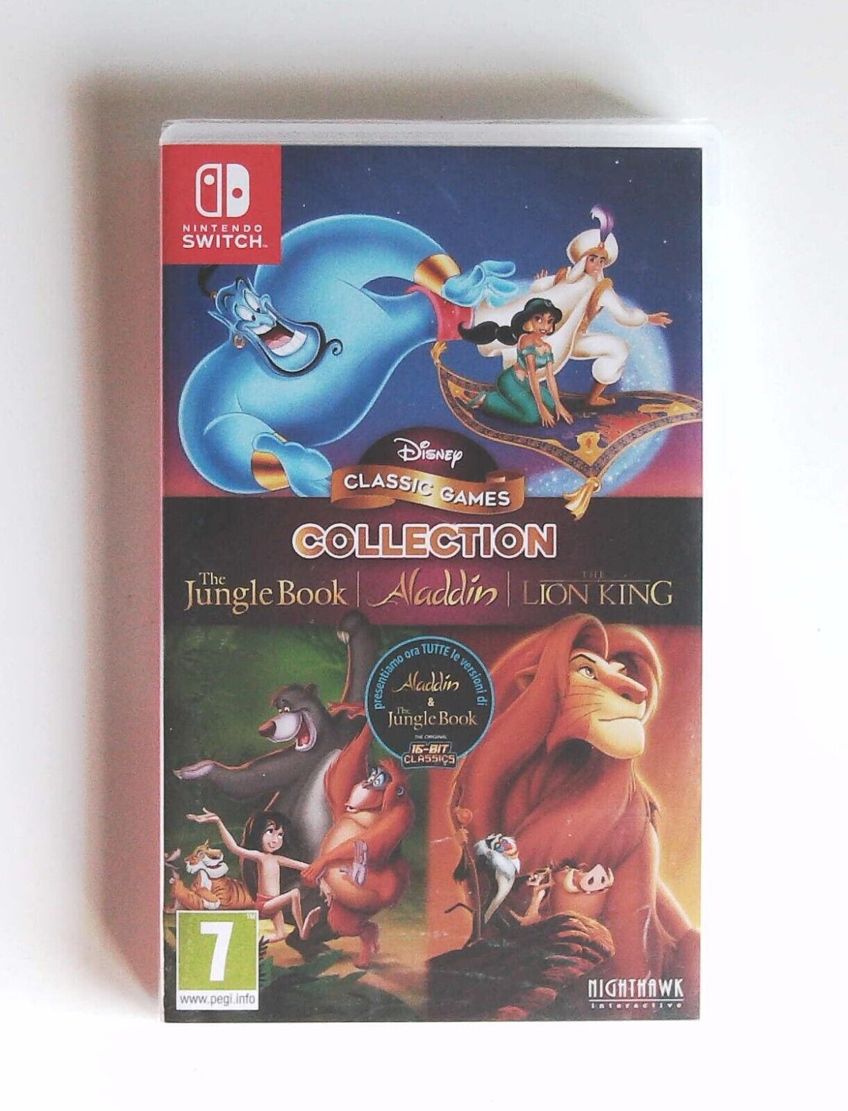 NINTENDO SWITCH : DISNEY CLASSIC GAMES COLLECTION - Nuovo, ITALIANO ! 3 giochi