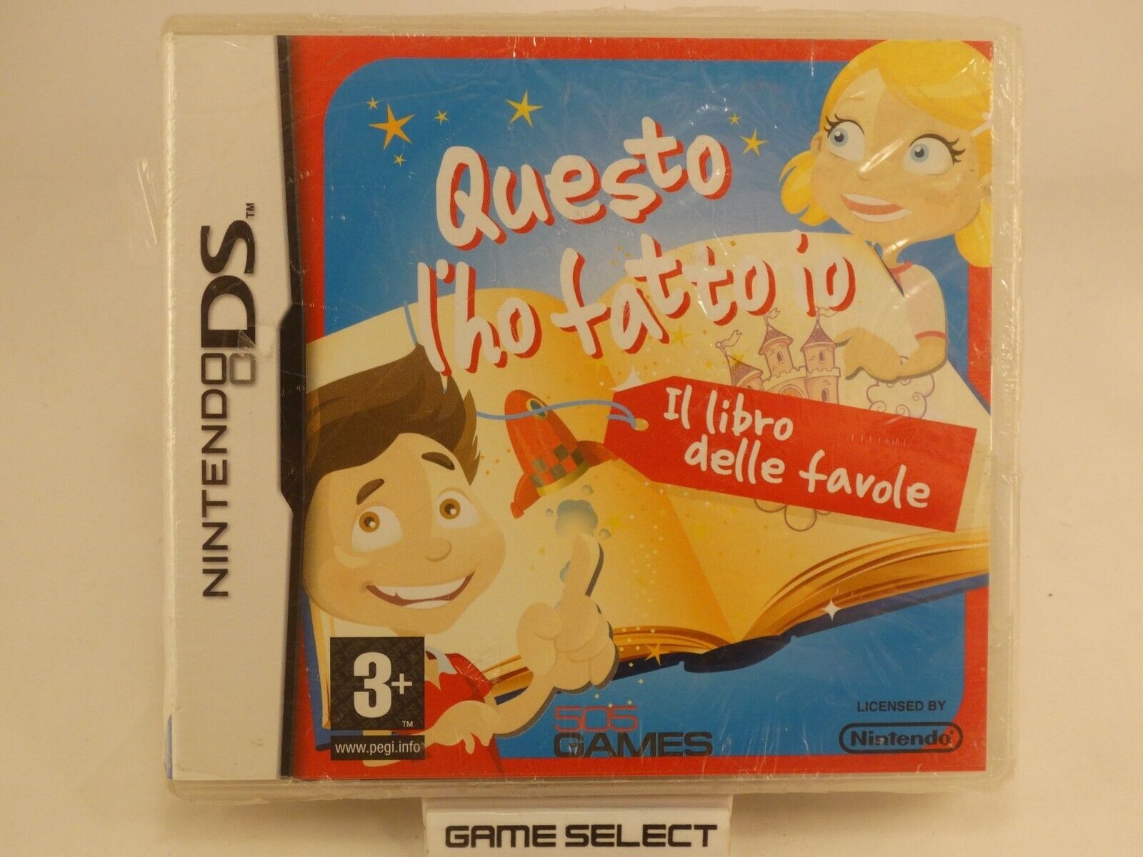 QUESTO L'HO FATTO IO IL LIBRO DELLE FAVOLE DS 3DS PAL ITALIANO NUOVO SIGILLATO