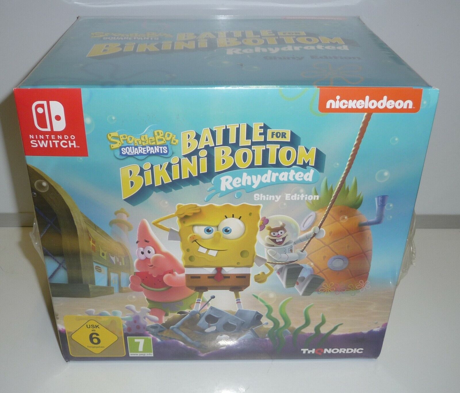 SPONGEBOB SQUAREPANTS: BATTLE FOR BIKINI BOTTOM REHYDRATED SHINY SWITCH NEW PAL