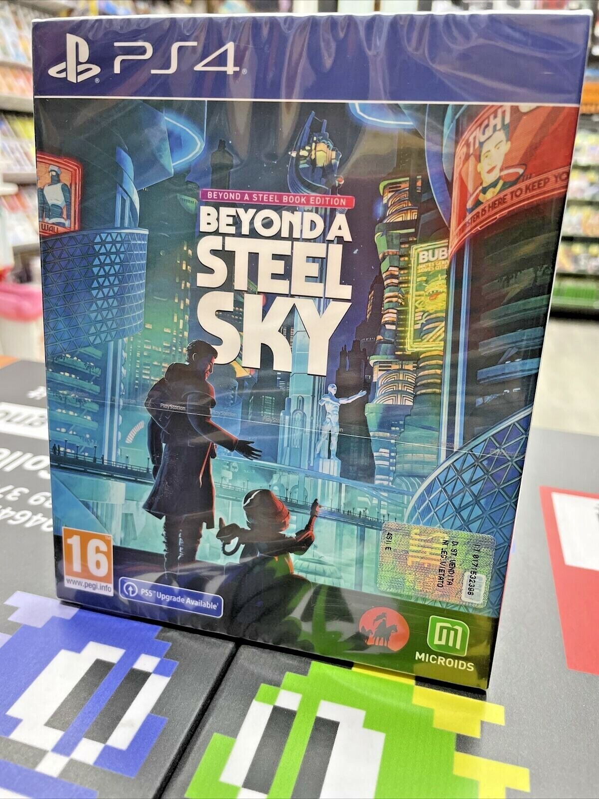 Beyond A Steel Sky - Beyond A SteelBook Edition Limited Ita PS4 NUOVO SIGILLATO