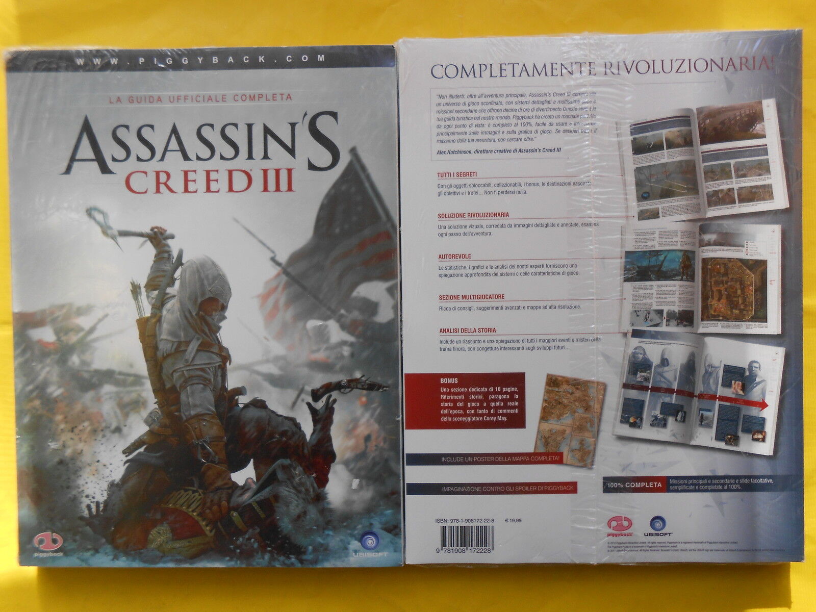 assassin's creed III creed 3 guida strategica ufficiale completa + poster sealed