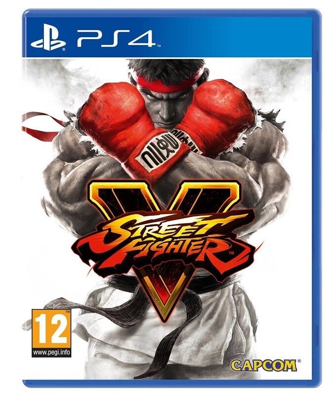 STREET FIGHTER V PS4 VIDEOGIOCO PLAYSTATION 4 GIOCO PAL ITA COPERTINA ITALIANA