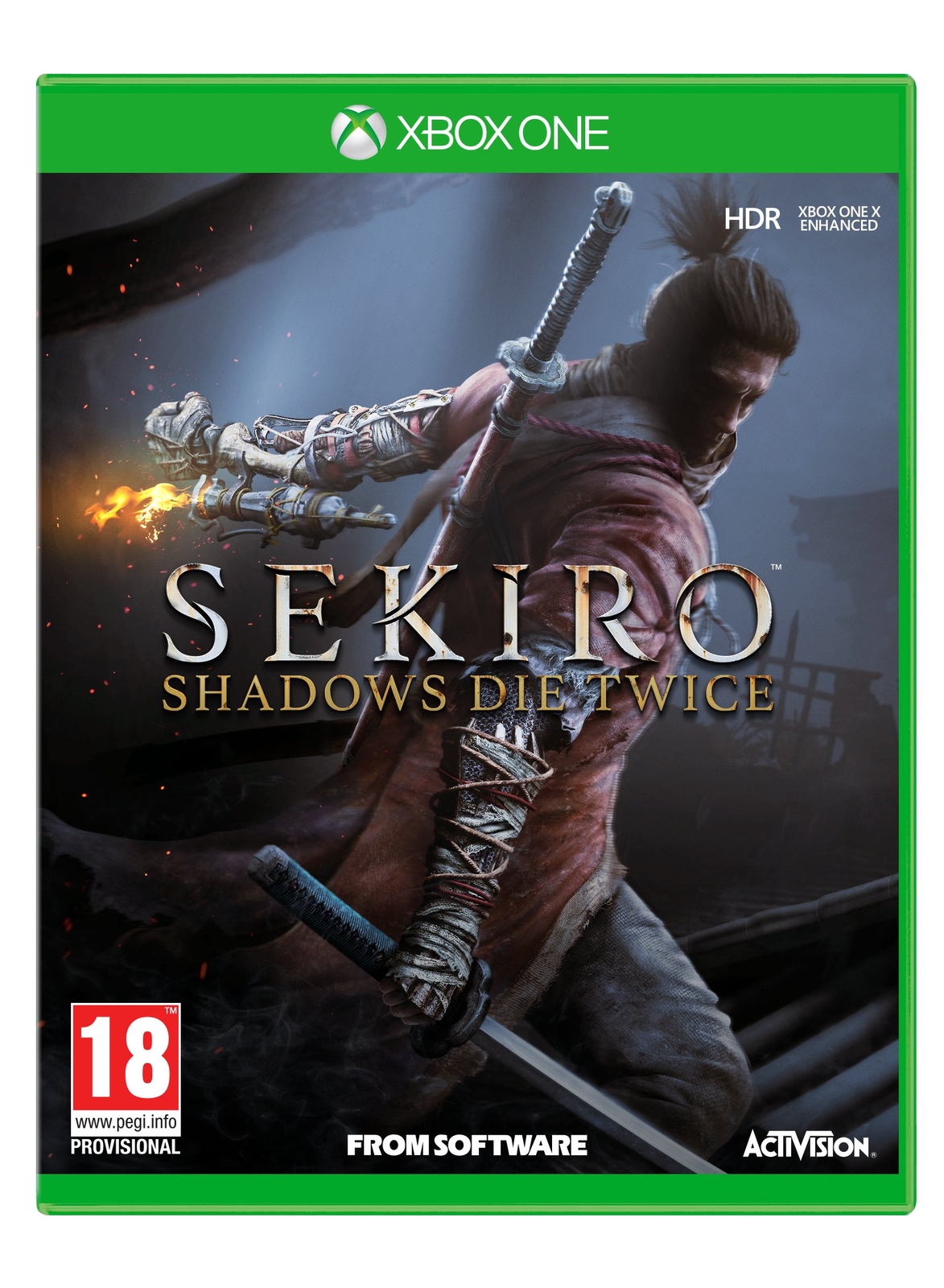 Sekiro Shadows Die Twice (Xbox One) Xbox One Standard Editi (Microsoft Xbox One)