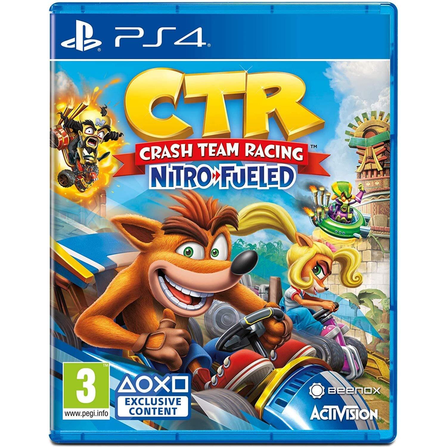 Crash Team Racing Nitro-Fueled (Exclusive Retro Content) PS (Sony Playstation 4)