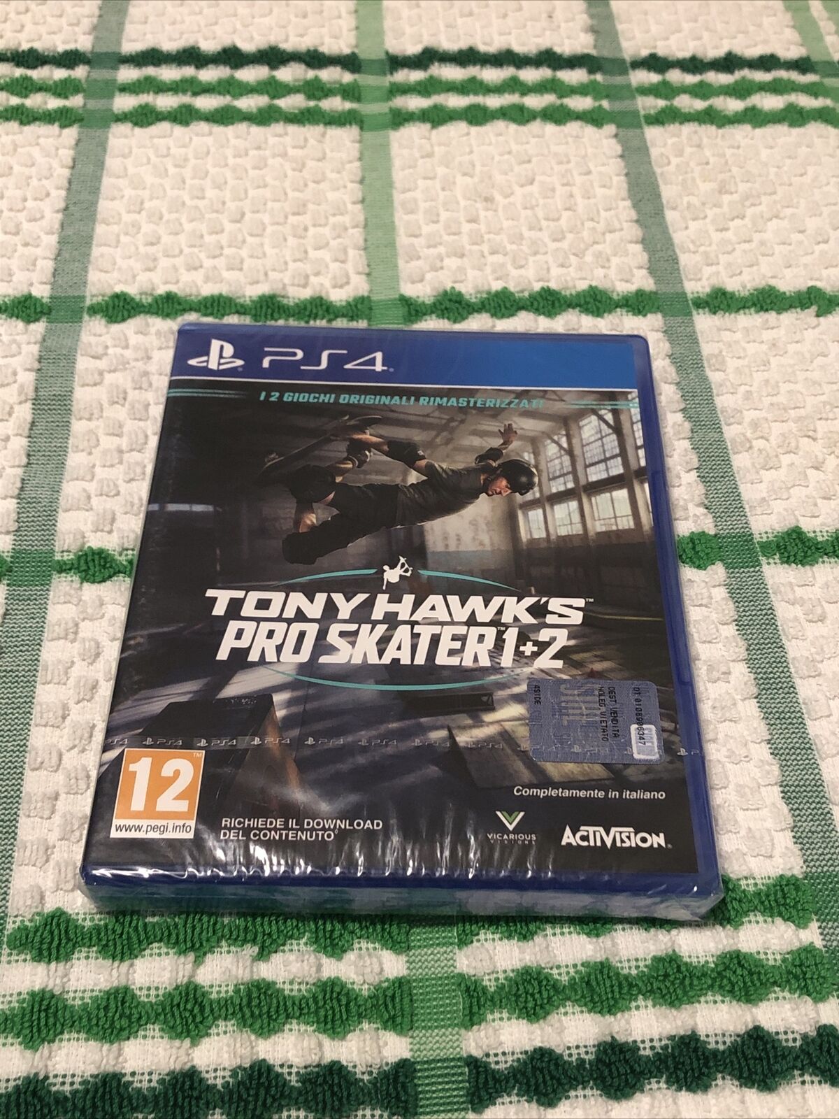 Tony Hawk's Pro Skater 1 + 2 PS4 NUOVO SIGILLATO ITA