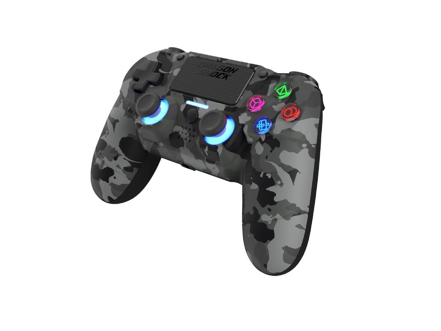 Dragon Controller per PS4 PS5 Wireless Compatibile colore Grigio Camo DSCPS4-GC