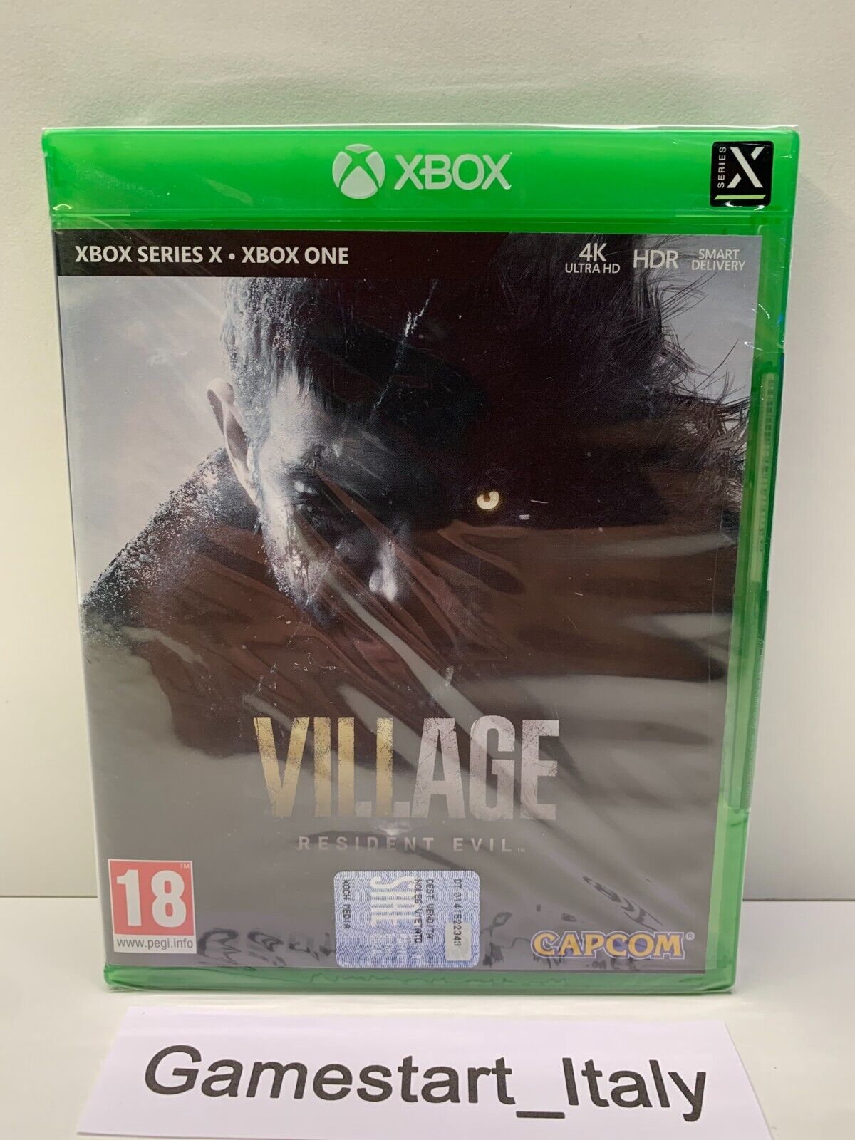 RESIDENT EVIL VILLAGE - XBOX ONE & SERIES X - NUOVO SIGILLATO PAL VERSION