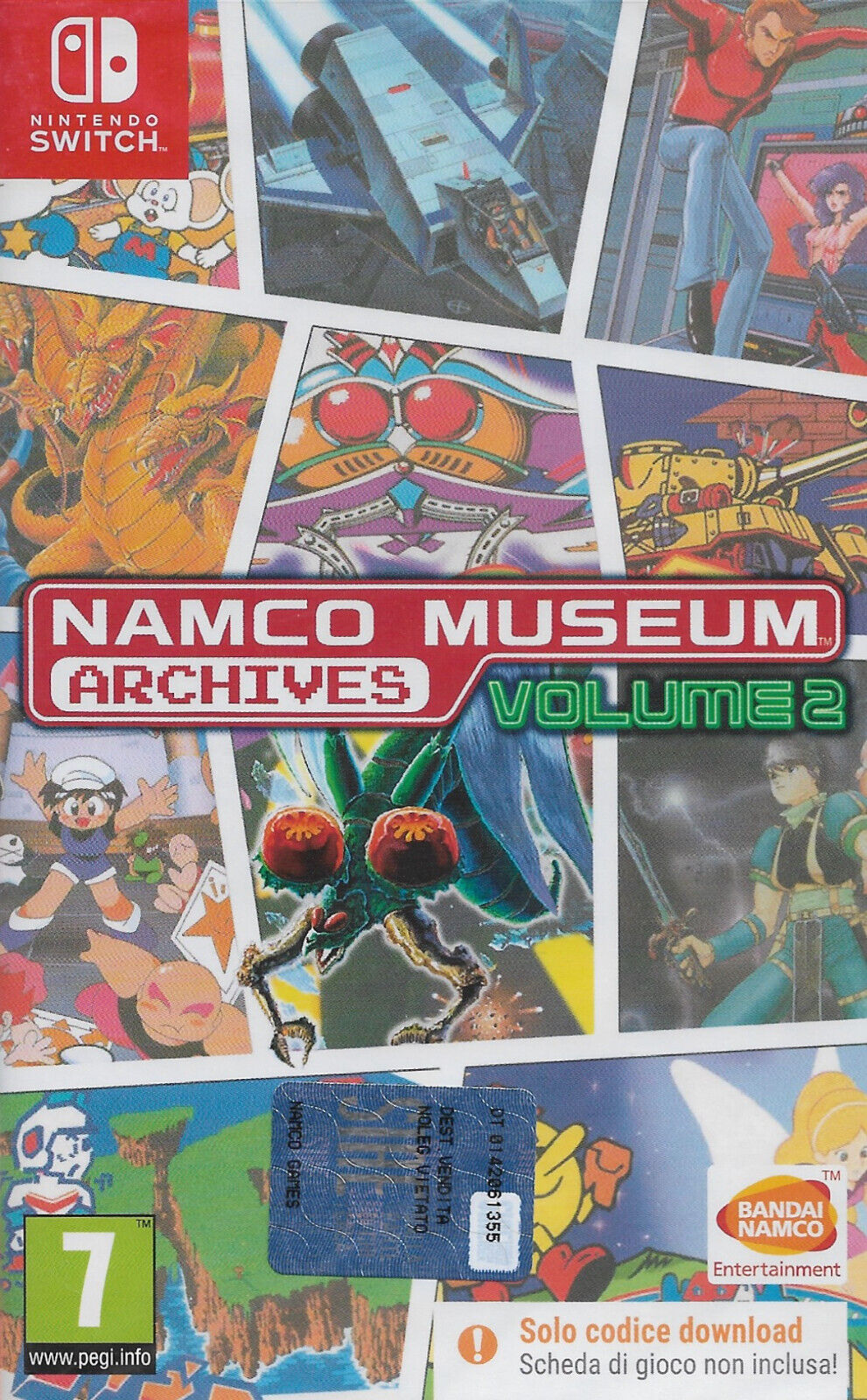 NAMCO MUSEUM ARCHIVES VOLUME 2 (CODE IN A BOX)