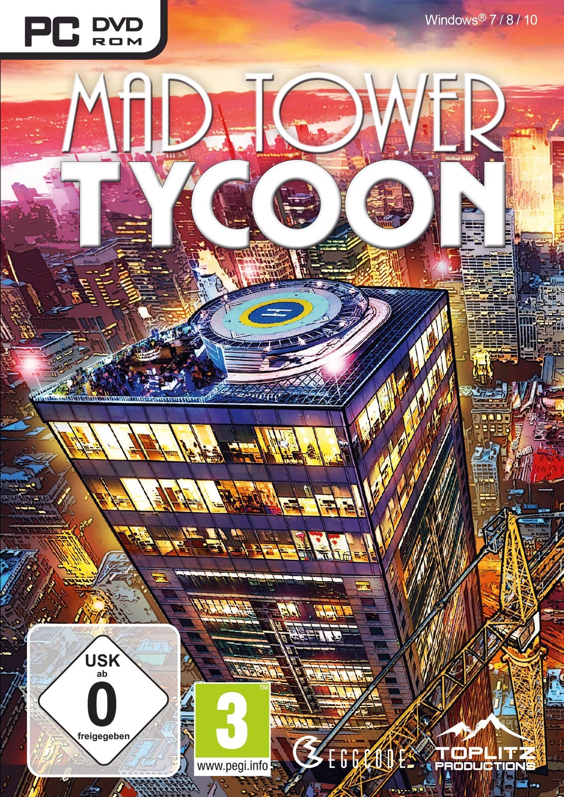 Mad Tower Tycoon PC Code in Box (PC)