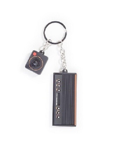 ATARI - 3D Console & Joystick Rubber Keychain