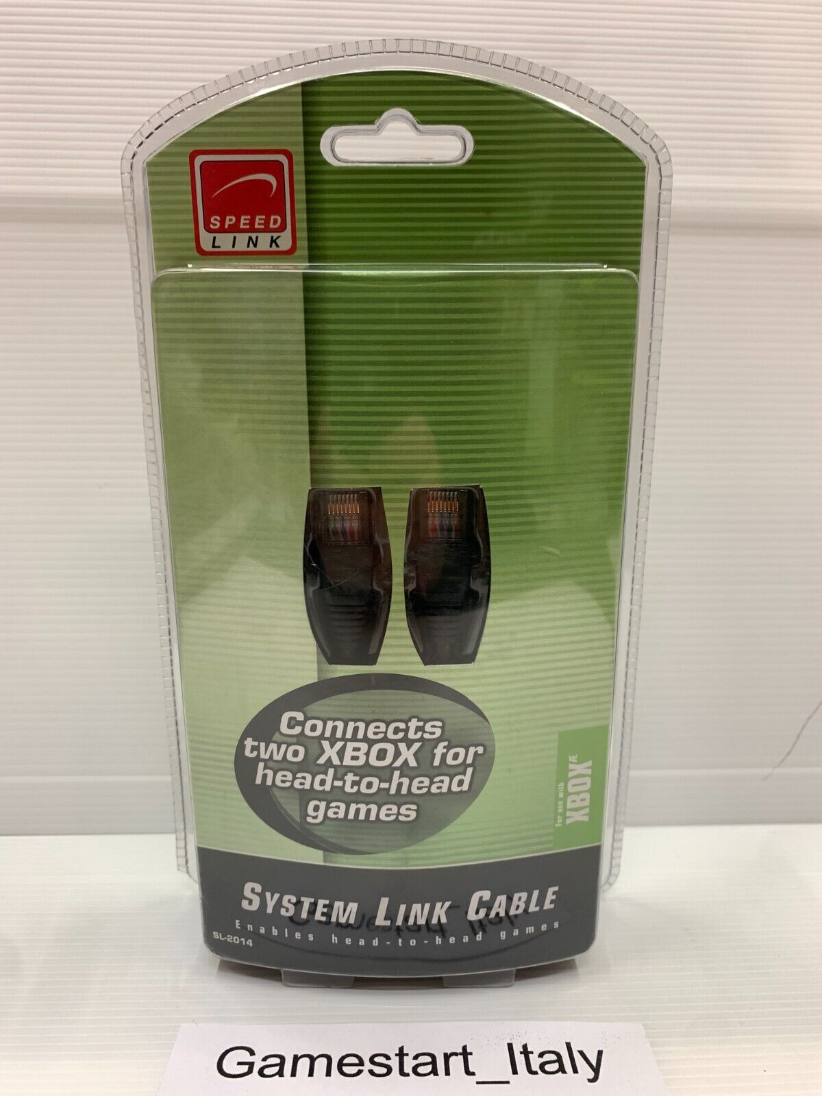SYSTEM LINK CABLE FOR MICROSOFT XBOX - NUOVO SIGILLATO NEW SEALED SPEED LINK