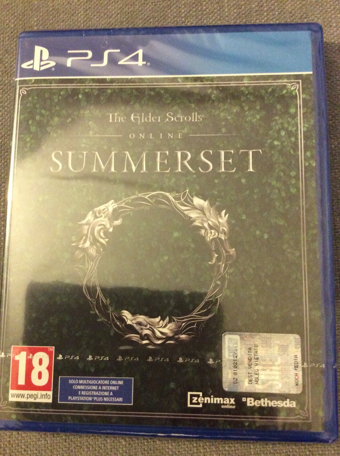 THE ELDER SCROLLS ONLINE - SUMMERSET PS4 GIOCO SKYRIM PS4 NUOVO SIGILLATO ps5