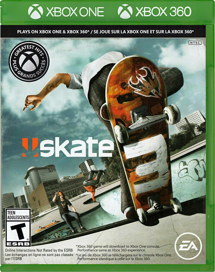 Skate 3 : Xbox Uno / Xbox 360